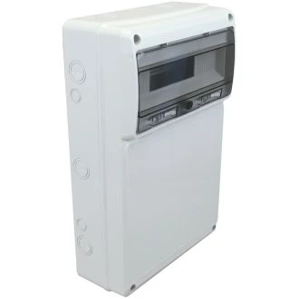 Priključna omarica - prazna, z montažnim tirom, ABS, 16 mod, VxŠxG = 506x330x150, IP65, TDB503315