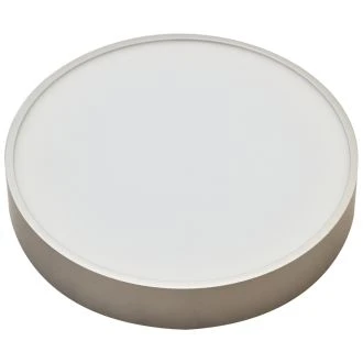 LED notranja stenska svetilka z srebrnim robom 100-240 V, 50 Hz, 16 W, 1200 lm, 3000 K, EEI=G, MFDS16W