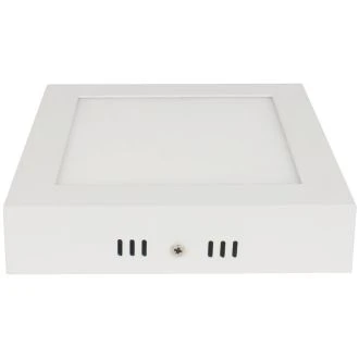 Nadometna LED svetilka, kvadratna, bela 220-240 VAC; 18 W; 1200 lm; 225×225×35mm, 4000K; IP40, EEI=G, LED-DLNF-18NW