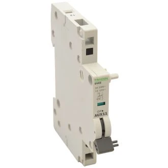 Pomožni kontakt za odklopnik tipa EVOZ 230V, 50Hz, In:6A W=9mm; 0,5-4mm2, EVOZ-AUX11