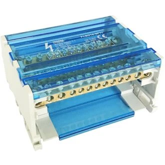 Modularna odcepna vrstna sponka, odpiralna 3×16(10) mm2 / 8×10(6) mm2, 500VAC/DC, 80A, FLSO16-4P11