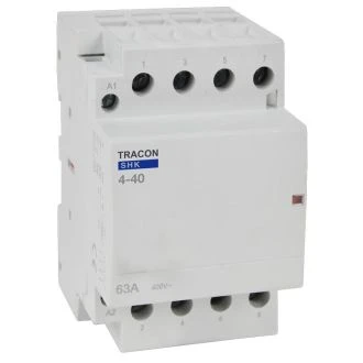 Kontaktor 230 50Hz, 3P, 4×NO, AC1/AC7a, 40A, SHK4-40
