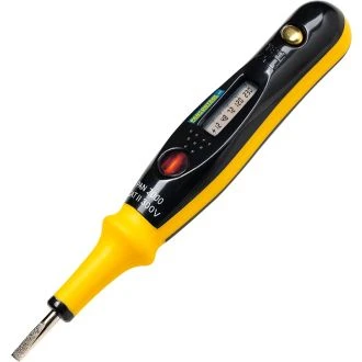 Preizkuševalnik napetosti LCD prikaz 12-250VAC, 1,5-36VDC, 1p, PAN2000