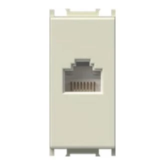 Vtičnica CAT6 SCH KS RJ45 8/8 1M IW, KM39IW-U