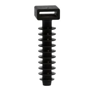 Udarni zamašek za spenjanje kablov, d=8 mm, bel, 100 kos, 5458N