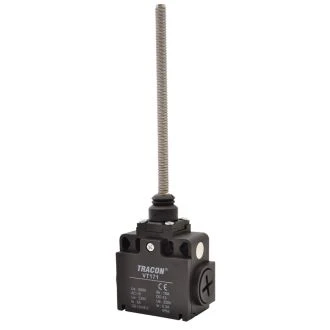 Pozicijsko stikalo z vzmetno palico (umet.masa + jeklo) 1×NO+1×NC, 6A/230V AC, IP65, VT171
