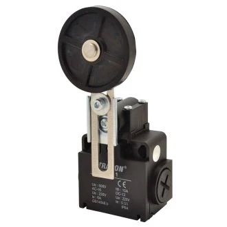 Pozicijsko stikalo s koleščkom 1×NO+1×NC, 6A/230V AC, IP65, VT191