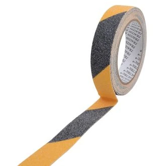 Protizdrsni trak, rumeno-črn 5m × 25mm, SRTYB25