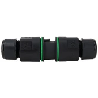 Spojka za spajanje kablov, z uvodnicami, odpiral.hitro sponko 3×1-3×2.5 mm2, IP68, PA6.6, 3P, 250VAC, 16A, CST25F