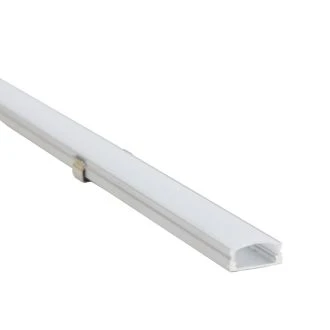 Aluminijasti profil za LED trakove, ploščat W=10mm, 5 kos, LEDSZPS10