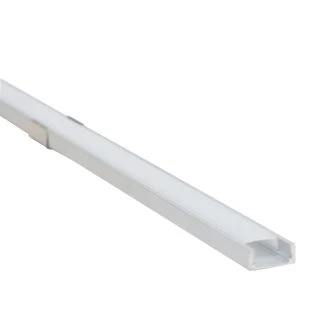 Aluminijasti profil za LED trakove, ploščat W=8mm, 5 kos, LEDSZPS8