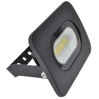 SMD LED reflektor, črn, z uvodnico 220-240V AC, 20W, 4000K, IP65, 1500lm, EEI=G, RSMDL20H