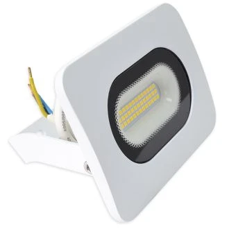 SMD LED reflektor, bel 20W, 3000K, IP65, 220-240V AC, 1400lm, EEI=G, RSMDLF20WW