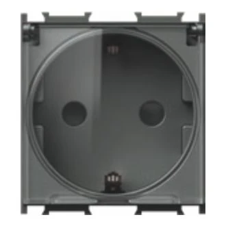 Vtičnica SCHUKO+KS+POKROV 2P+E 16A 250V~ 2M AT, VM11AT-P