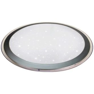 LED notranja stropna svetilka, s prikazom zvezdnega neba - regulacija svetlobe + okrasni rob 230 VAC, 60W, 4000lm, 3000/4000/6500K, 120°, IP20, EEI=G, SKYR60W