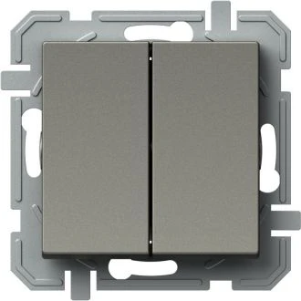 Stikalo dvojno menjalno LOGIQ 10AX 250V~ TI XO, SQ63TIXO-U