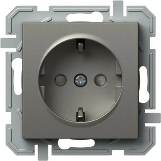 Vtičnica SCHUKO LOGIQ 2P+E 16A 250V~ BV TI XO, VQ12TIXO-U