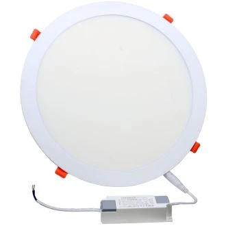 Vgradni LED panel, okrogli, beli, downlight 230 VAC 50Hz; 21 W; 2155 lm; D=300 mm, 4000 K; IP40, EEI=F, LED-DL-21NW