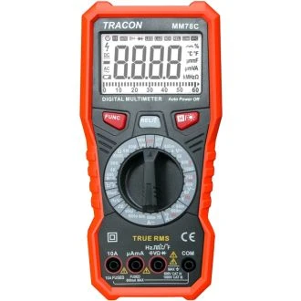 Digitalni multimeter ACV, DCV, ACA, DCA, TRMS, Ohm, Hz, C, °C, dioda, NCV, signal, MM78C