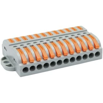 Hitra sponka brez vijakov-odpiralna 0,5-4mm2, 32A, 400VAC 12P, 10 kos, OVOFT1212