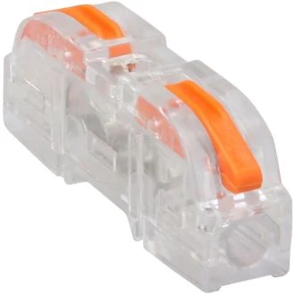 Hitra sponka brez vijakov-odpiralna, prozorna 0,5-4mm2, 32A, 400VAC 1P, 50 kos, OVOTT11