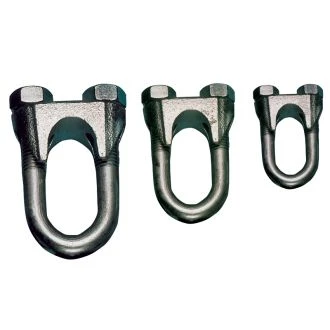 Spojka »U« za 3,2-5 mm-sko jekleno vrv, M5, 10 kos, U05