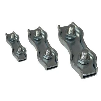 Spojka za jekleno vrv, dvojna 4-4,8 mm, M5, 10 kos, BSZ2-4