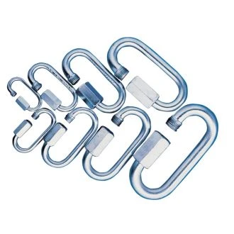 Karabiner z navojno matico 6 mm, 10 kos, CSKARA6