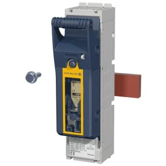 Varovalč.preklop.ločilno stikalo, za zbiralke, ploščati prik 690VAC, 440VDC, 250A, 1P, NH1, KETO-1-1/AOU/F