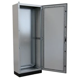 Kovin.modular.razdelil.omara-kovin.vrata+polna montaž.plošča W×L×H=800×2100×400 / IP54, TGEFM8021040