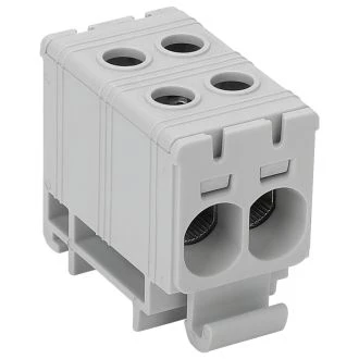 Odcep. vrst. sponka za glavni vod na montažni tir, siva 2.5-35mm2, max. 1000VAC, 1500VDC, max.135A, FLEAL-35/2
