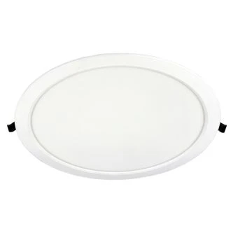 Vgradna LED svetilka, okrogla,bela,downlight, večja IP 220-240 VAC, 24 W, 4000 K, 2490 lm, IP44, EEI=F, LED-DLV-24NW