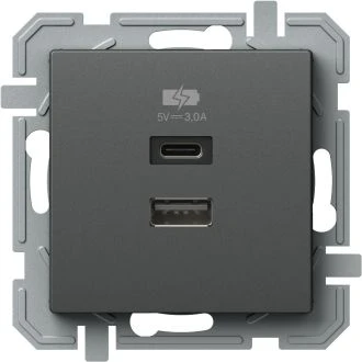 Polnilnik USB 5V 3,0A AT XO, EQ68ATXO-U