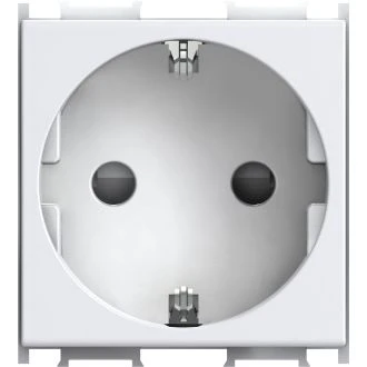 Vtičnica SCHUKO+KS 2P+E 16A 250V~ 2M MW, VM10MW-P