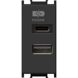 Polnilnik USB PD 20W SB, EM69SB-U