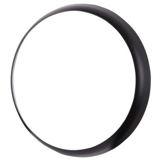 Okrogli črni okvir za luči MFO18 250x250x23mm, MFO18KB