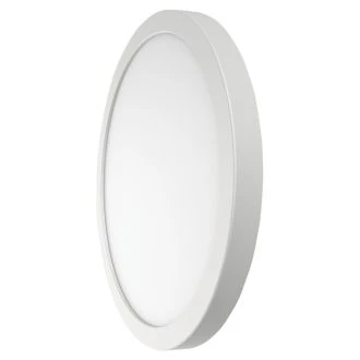 Stropna okrogla LED svetilka s kromiranim robom 230V, 50Hz, 18W, 1500lm, 4000K, EEI=G, MFP18NW