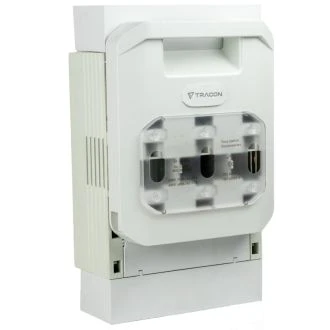 Vodor.varov.preklop.ločil.stikalo,na zbiralk,spod.prit.kab.č AC 400V, 400A, 100kA; AC 690V, 315A, 50kA; 3P, NH2, 60mm,M10, DSH2-3-60T