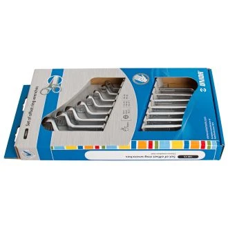 Ključi obročni v kartonu UNIOR 180/1CS, 6-22mm/8kos, 602845