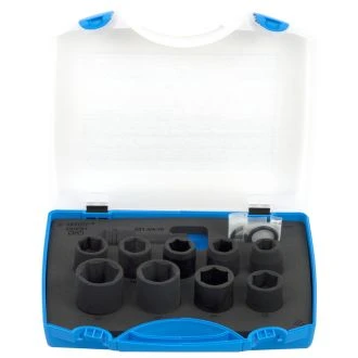 Ključi nasadni 1/2" impact v pvc kaseti UNIOR 231/4PB1, 15-30mm/12kos, 612506