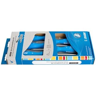 Izvijači križni ni v kartonu UNIOR 608CS5NI, 4x PH/1x PZ/5kos, 617041