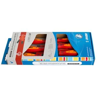 Izvijači ploščato križni vde tbi v kart. UNIOR 603CS6VDETBI, 4x PL/2x PH/6kos, 617042