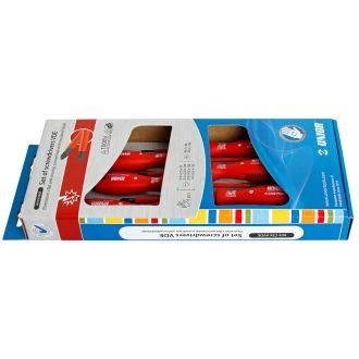 Izvijači ploščato križni vde v kartonu UNIOR 603CS6AVDE, 4x PL/2x PH/6kos, 617655