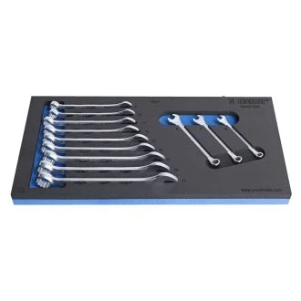 Garnitura kratkih ključev v sos vložku UNIOR 964/2FSOS, viličasto obročni., 621908