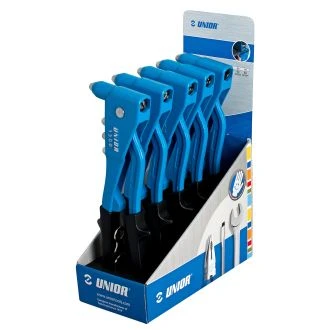 Garnitura klešč na kartonskem stojalu UNIOR 1300ST, za kovičenje, 5kos, 623981