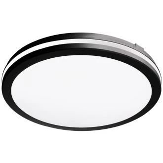 Stropna LED svetilka s stikalom barvne temperature, črna 230V,50Hz, 40W, 4000lm, 3000K/4000K/6500K, IP65, EEI=F, MFKBL40CCT