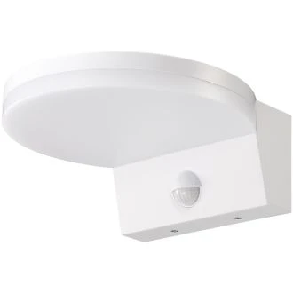 Stenska LED svetilka s senzorjem gibanja, bela 230VAC, 15W, 140°, 2-9m, 10s-5m, 4500K , IP65, 1350lm, EEI=F, SLT15W