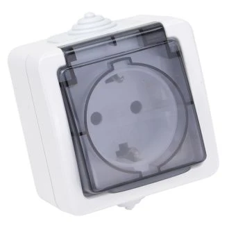 Nadometna vtičnica 16A/250V, IP54, TR-PH01