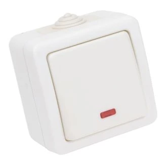 Nadometno izmenično stikalo s tlivko 10AX, IP54, TR-PH06L