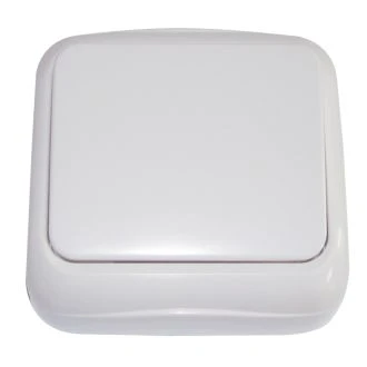 Nadometno enopolno stikalo 10AX/250V, IP20, TTK-01